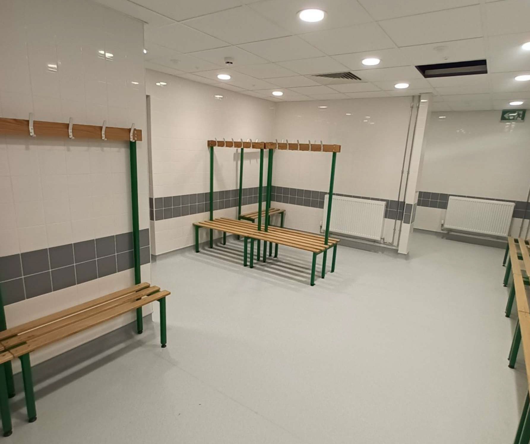 Our Lady’s High School, Motherwell, PE Changing Facilities