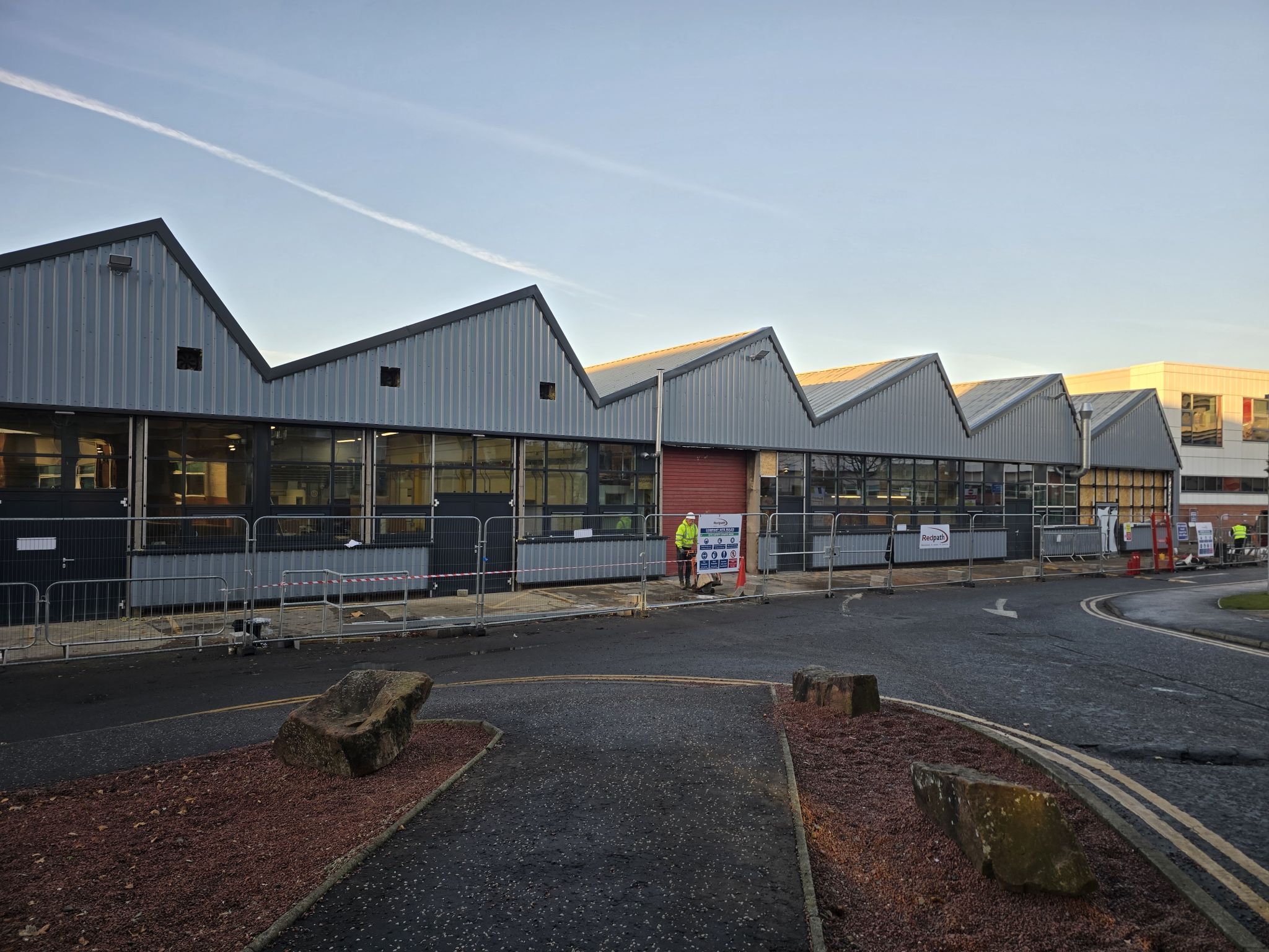 Oakshaw Building, Window Replacement and Over-cladding of Workshops, Paisley