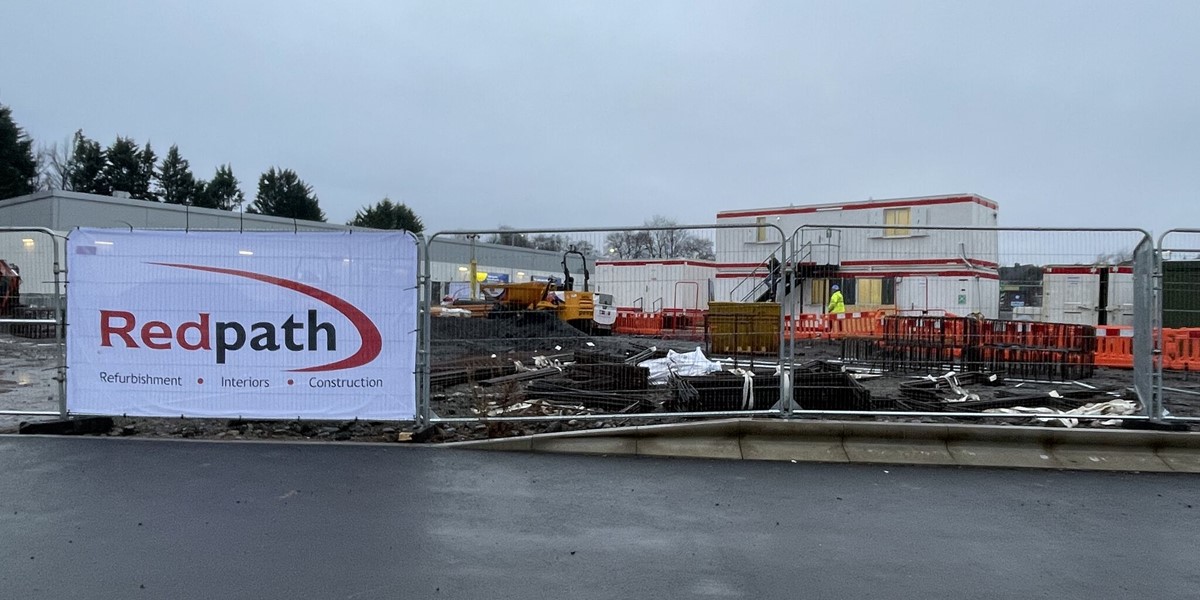 Redpath Uk Redpath Construction | Progress at our new build shell unit in Airdrie